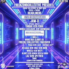 FRECKZ COLLECTIVES 1ST BDAY BASH - HYDES B2B DANNY P (COMPETITION ENTRY)