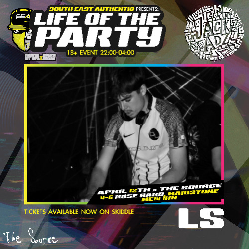 LIFE OF THE PARTY 12/04/25 LENS / HARRIET JAXXON @ THE SOURCE - LS DJ SET