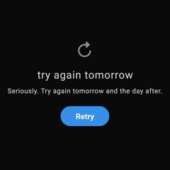 try again tomorrow (prod. pew) MUSIC VIDEO ON YOUTUBE