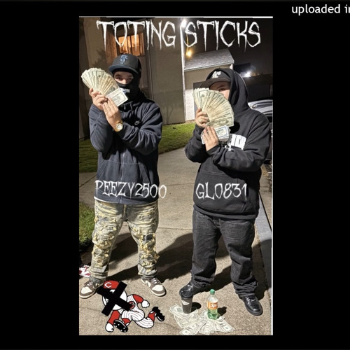 Peezy2500 - Toting Sticks (ft. Glo831) (Official Audio) | Prod. KaayGee3x