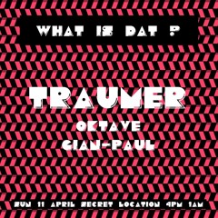 Gian-Paul @ What Is Dat? - Resolute, opening set for Traumer | 4.11.21