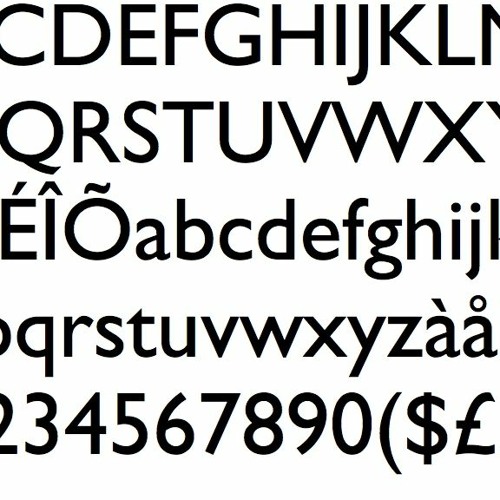 Stream Gill Sans Font !!TOP!! Download from Nunvodjamba1 | Listen online  for free on SoundCloud
