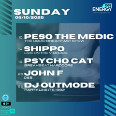 Psycho Cat live on Energy1058 05.10.2025