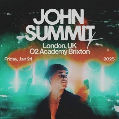 John Summit @ O2 Academy Brixton, London United Kingdom 2025-01-24