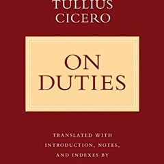 Read ❤️ PDF On Duties (Agora Editions) by  Marcus Tullius Cicero,Benjamin Patrick Newton Newton,