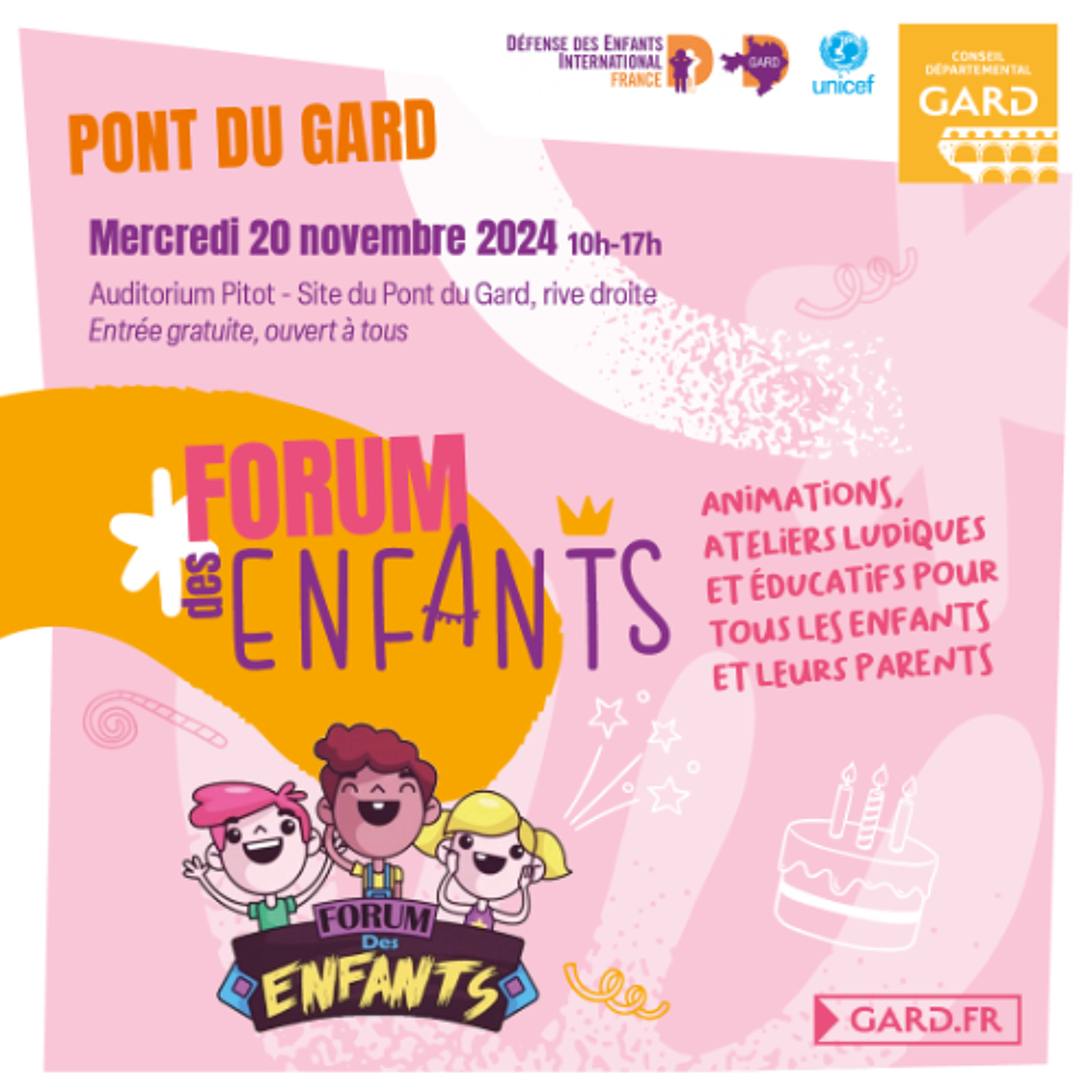 reportage sur le Forum des enfants 2024 au Pont du Gard episode artwork