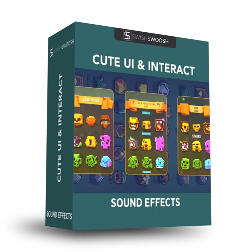 Stream Cute UI & Interact Sound Pack Preview by SwishSwoosh Listen