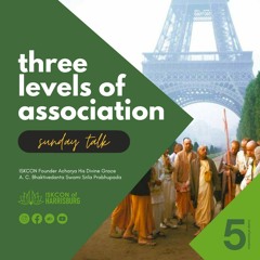Pariksit Prabhu - Sunday Love Feast - NOI Text 5 Three Levels of Association - 1.22.2023