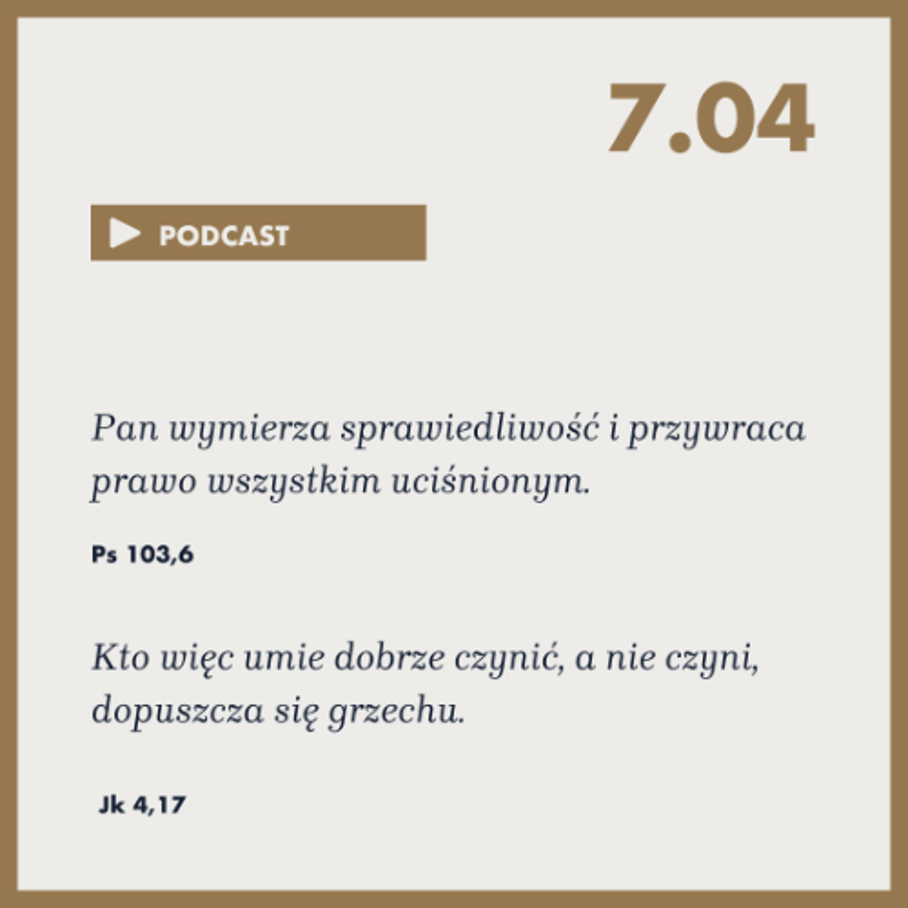 Poranek ze Słowem na 7 kwietnia 2025 episode artwork