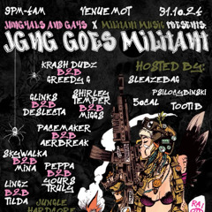 Krash Dubz B2B Greedy G LIVE @ Venue MOT - 31.10.24 - JGNG Goes Militant