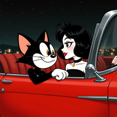 White lines stretching like a river