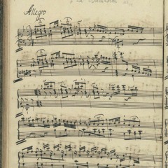 CPE Bach La Buchholtz, pièce de clavecin