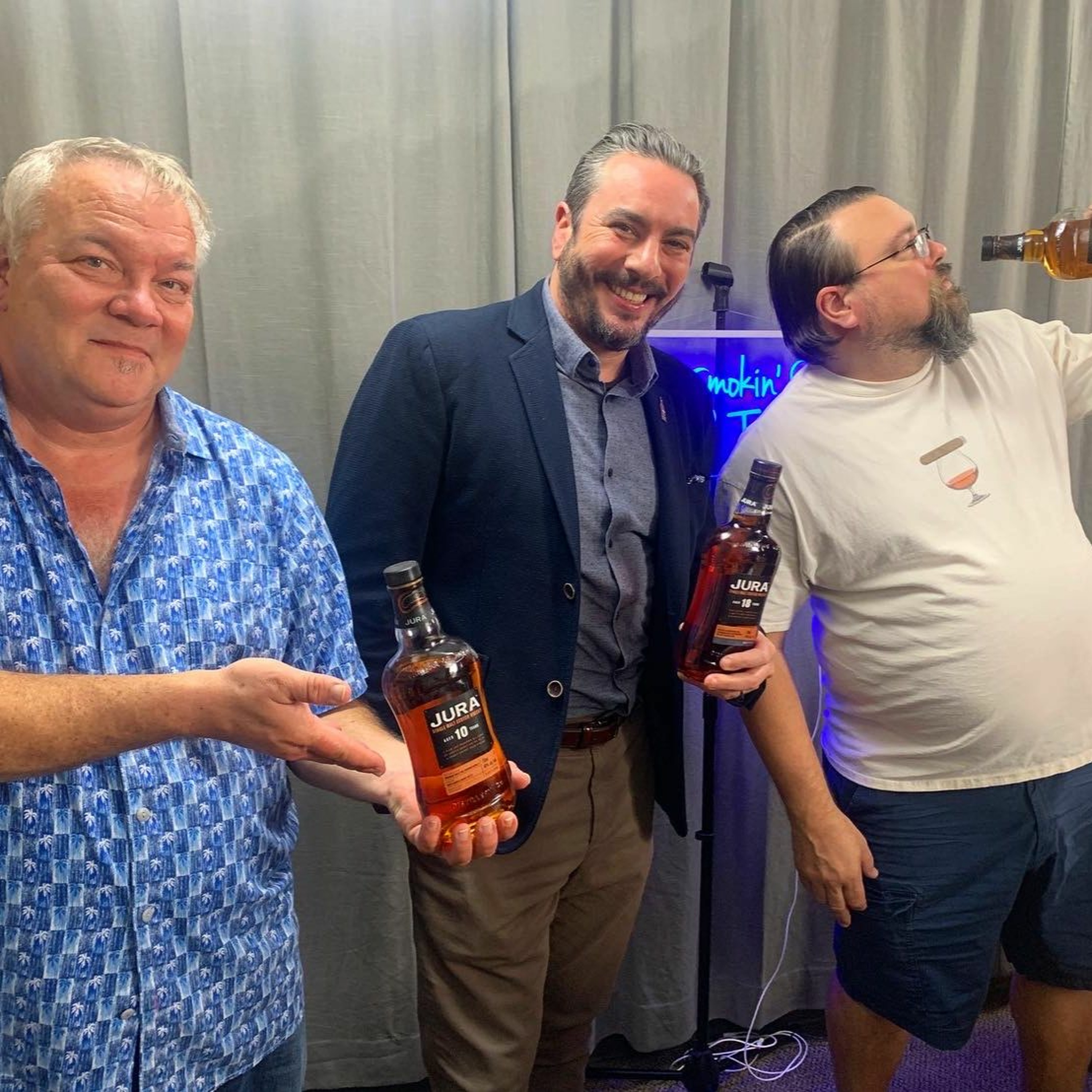 EP. #212 "The Jura Is In! Tasting Jura Single Malt with Cristian Olave" episode artwork