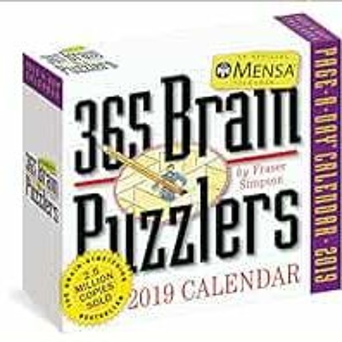 [ACCESS] [KINDLE PDF EBOOK EPUB] Mensa 365 Brain Puzzlers Page-A-Day Calendar 2019 by