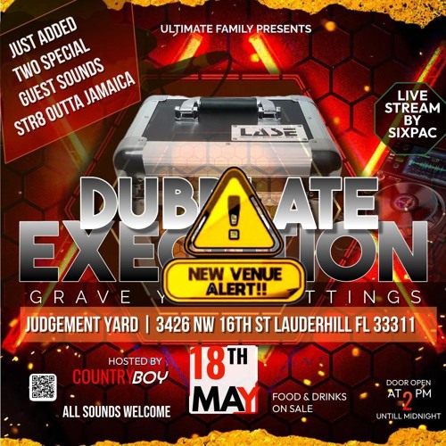 Dubplate Execution May 18th 2024 South Florida Showcase