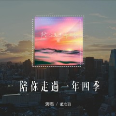 蓝心羽 - 陪你走过一年四季「我陪你聆听 我陪你感性，我陪你细数一二三颗星」(4k Video)【動態歌詞/pīn yīn gē cí】#蓝心羽 #陪你走过一年四季 #動態歌詞