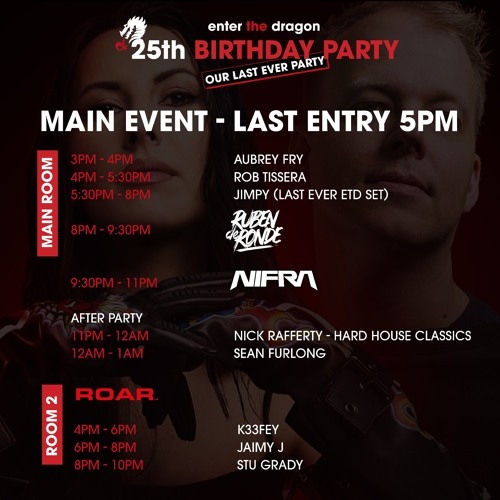 Jimpy - Enter The Dragon 25th Part II - November 15th 2025