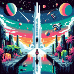 Hyper Light Drifter inspired theme