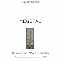 MEGETAL - Alto saxophone & Marimba - Audio Simulation with sibelius sounds