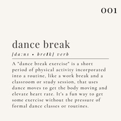THE DAILY DANCE BREAK 001 (PROGRESSIVE MELODIC TECH)