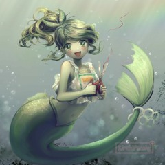 Fun In The Ocean- The Little Trashmaid