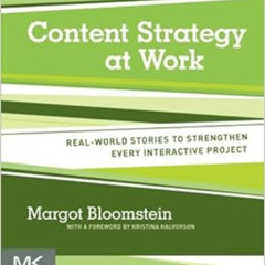 View PDF 🖍️ Content Strategy at Work: Real-world Stories to Strengthen Every Interac