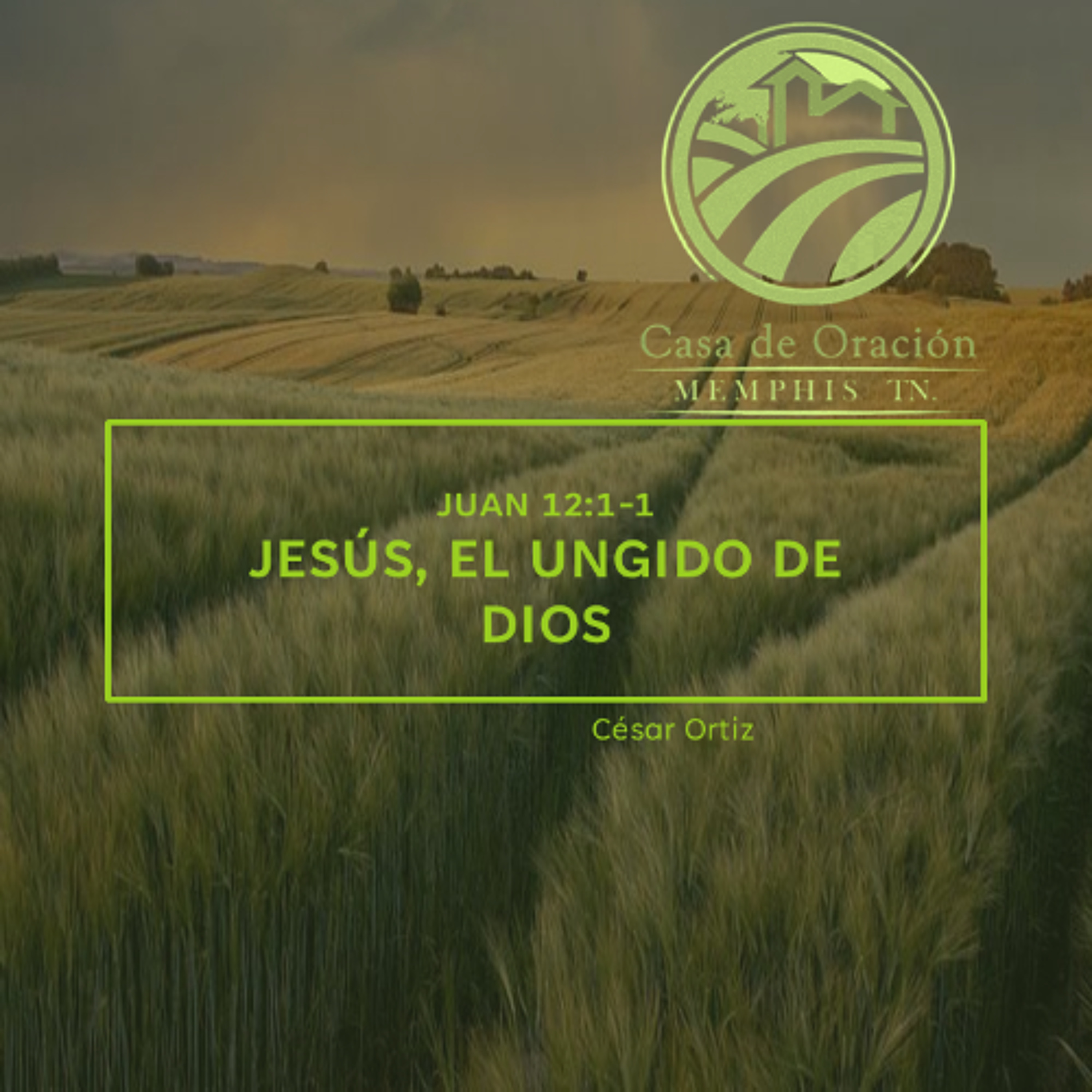 11 | César Ortiz | Jesús, El Ungido de Dios  Juan 12:1-11 | 10/10/24 episode artwork