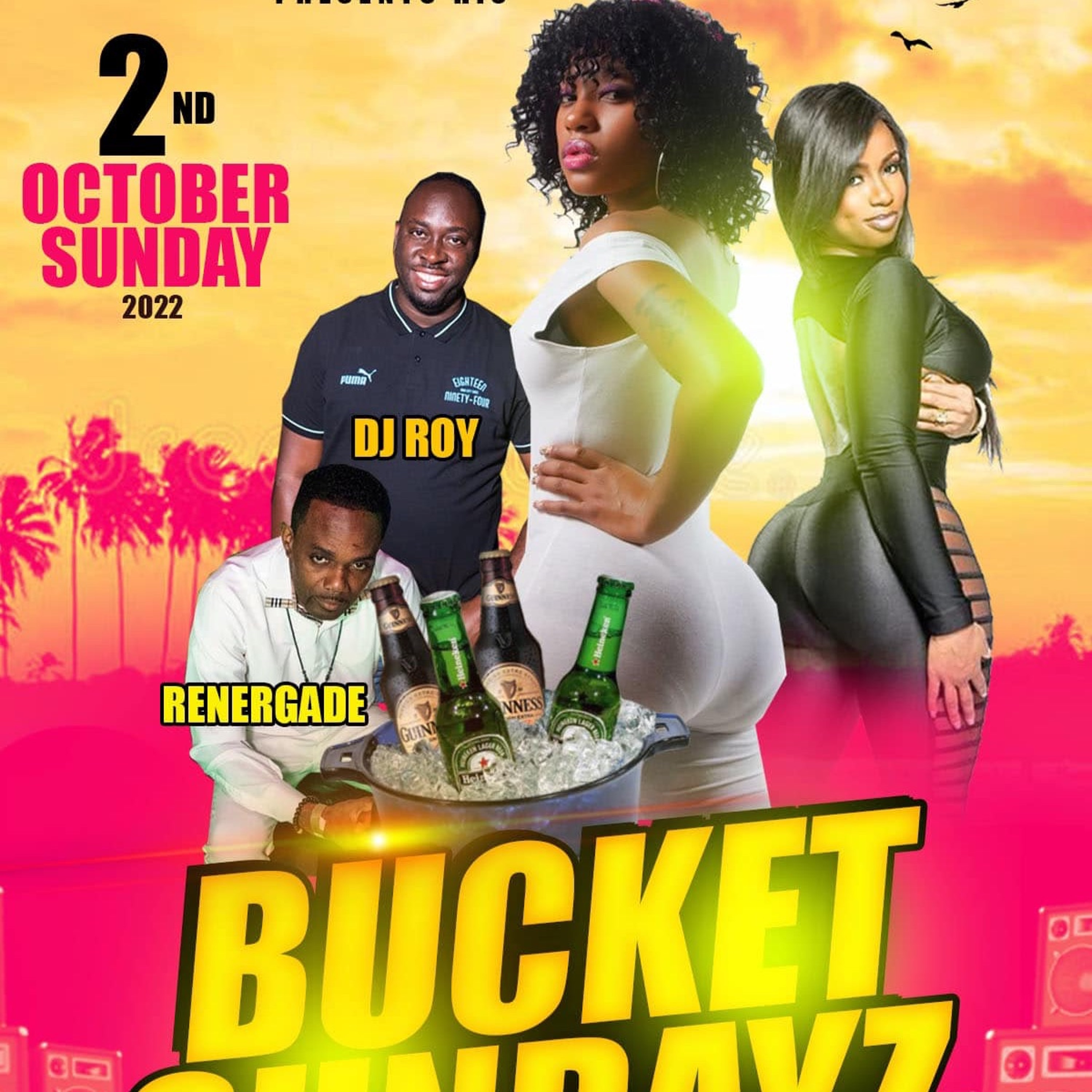DJ ROY BUCKET SUNDAYZ FL REGGAE + DANCEHALL 10.2.22 LIVE AUDIO