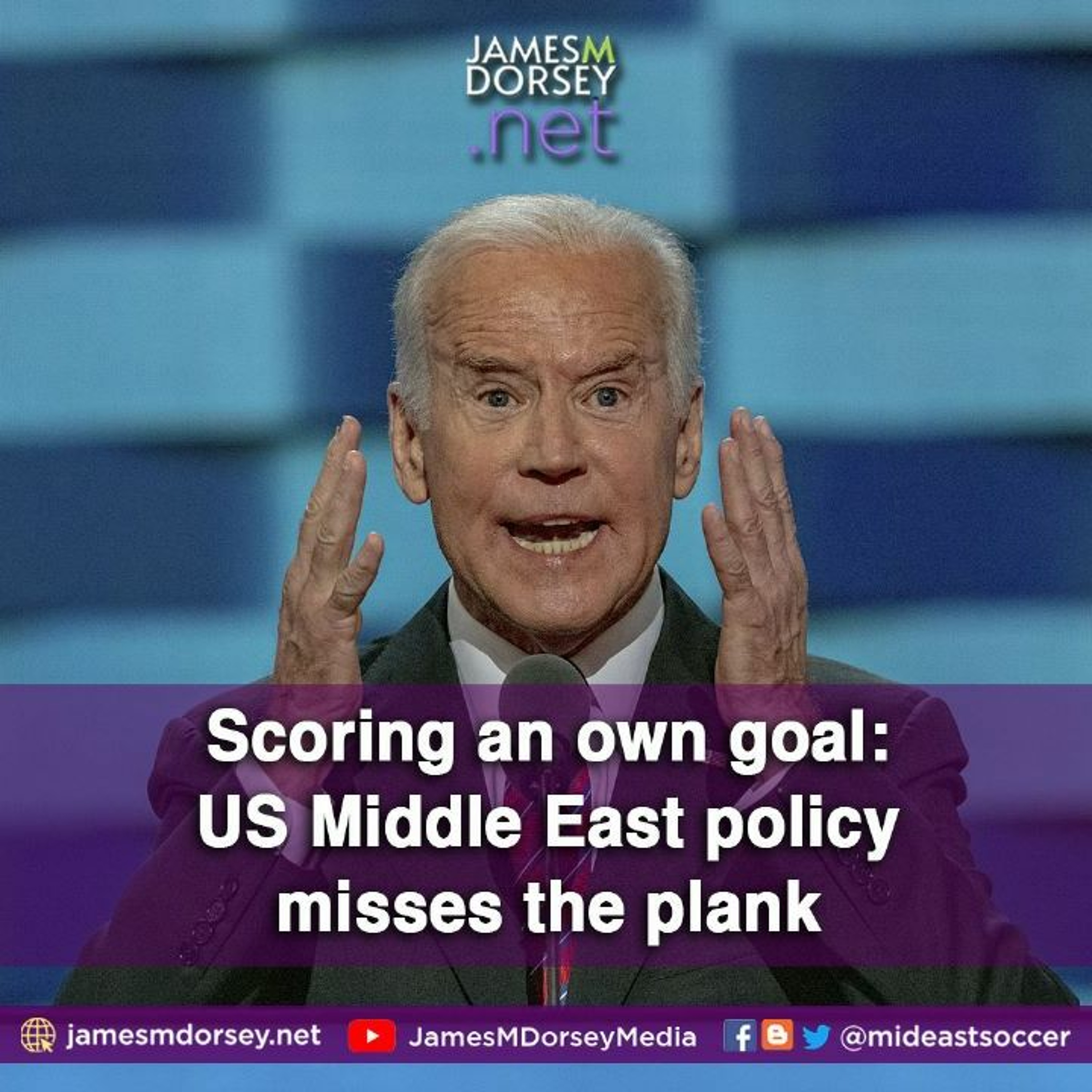 Scoring An Own Goal - US Middle East Policy Misses The Plank episode artwork