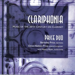 Trio For Clarinet Violin And Piano: Allegro - Shapiro - Price Duo and Nancy Roth