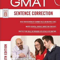 ✔free❤[pdf] Gmat Sentence Correction (Manhattan Prep Gmat Strategy Guides)