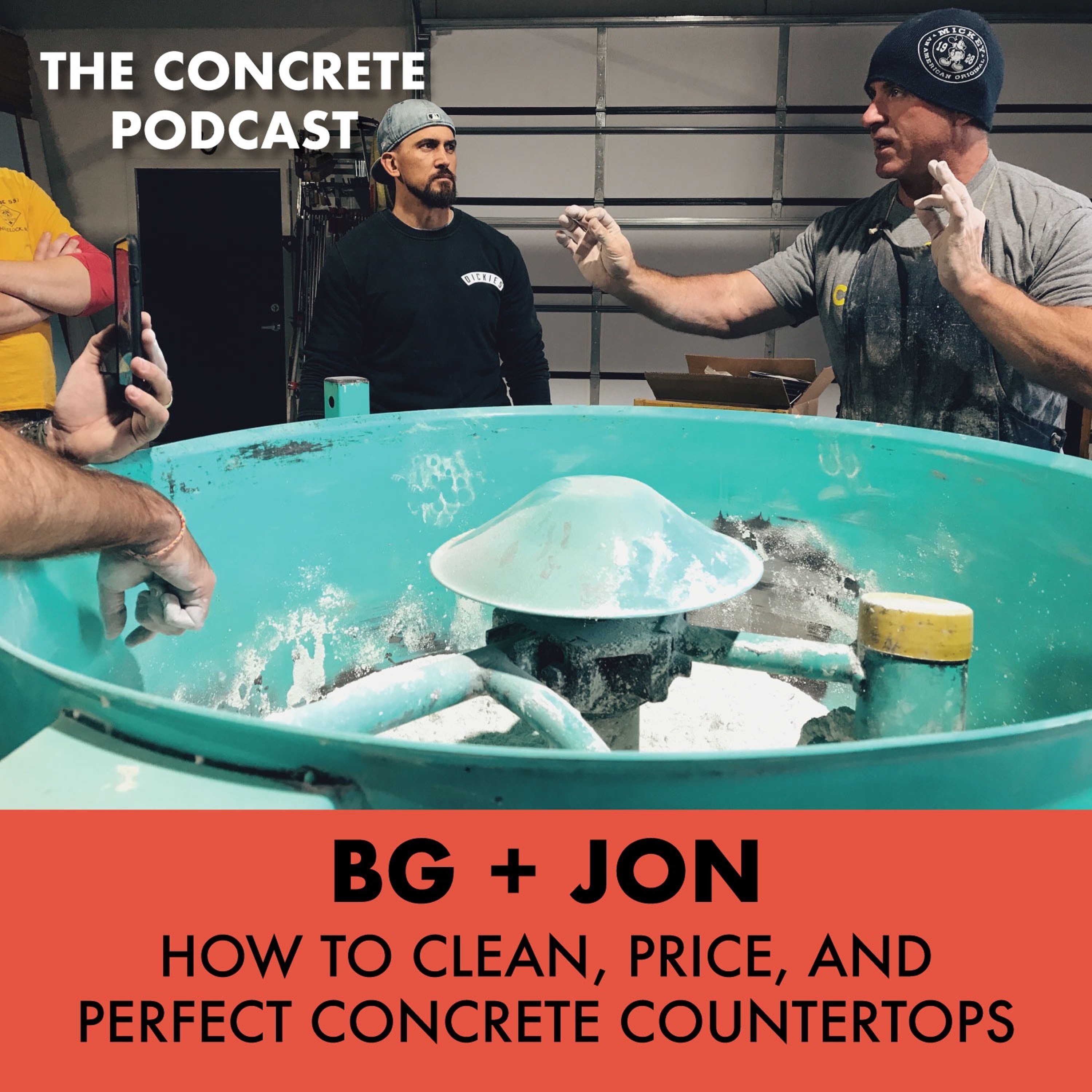 Concrete Countertops Uncovered: How to Clean, Price, and Perfect Your Craft episode artwork