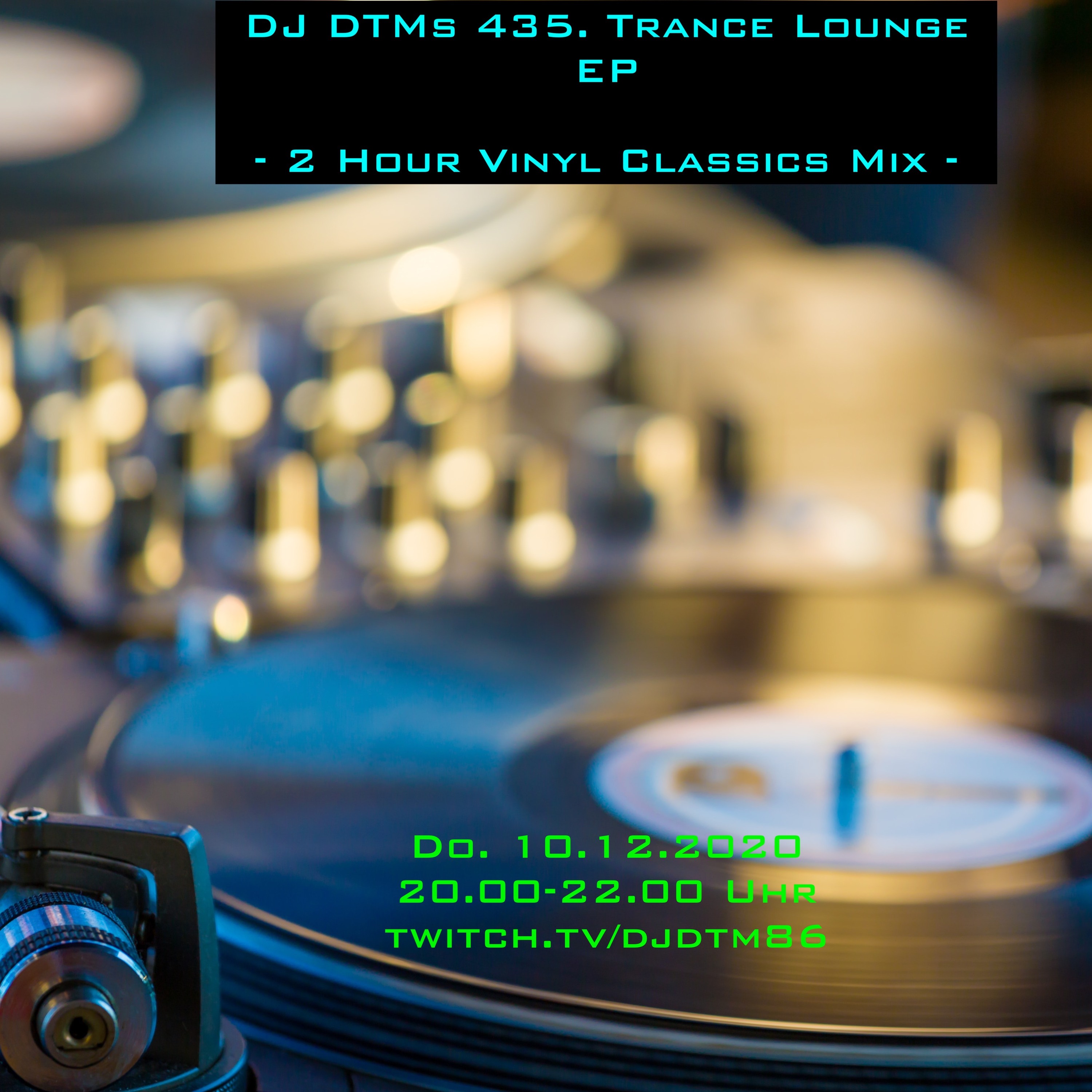 DJ DTMs 435. Trance Lounge EP - Special Vinyl Mix -