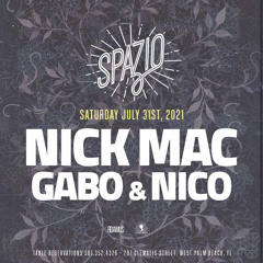 Nick Mac @ Spazio West Palm Beach 7/31/21