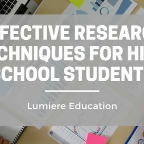 stream-episode-effective-research-techniques-for-high-school-students