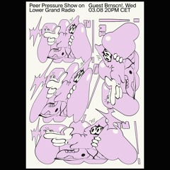 Peer Pressure Show/Lower Grand Radio (Hardcore Set) - W/ Brainscan