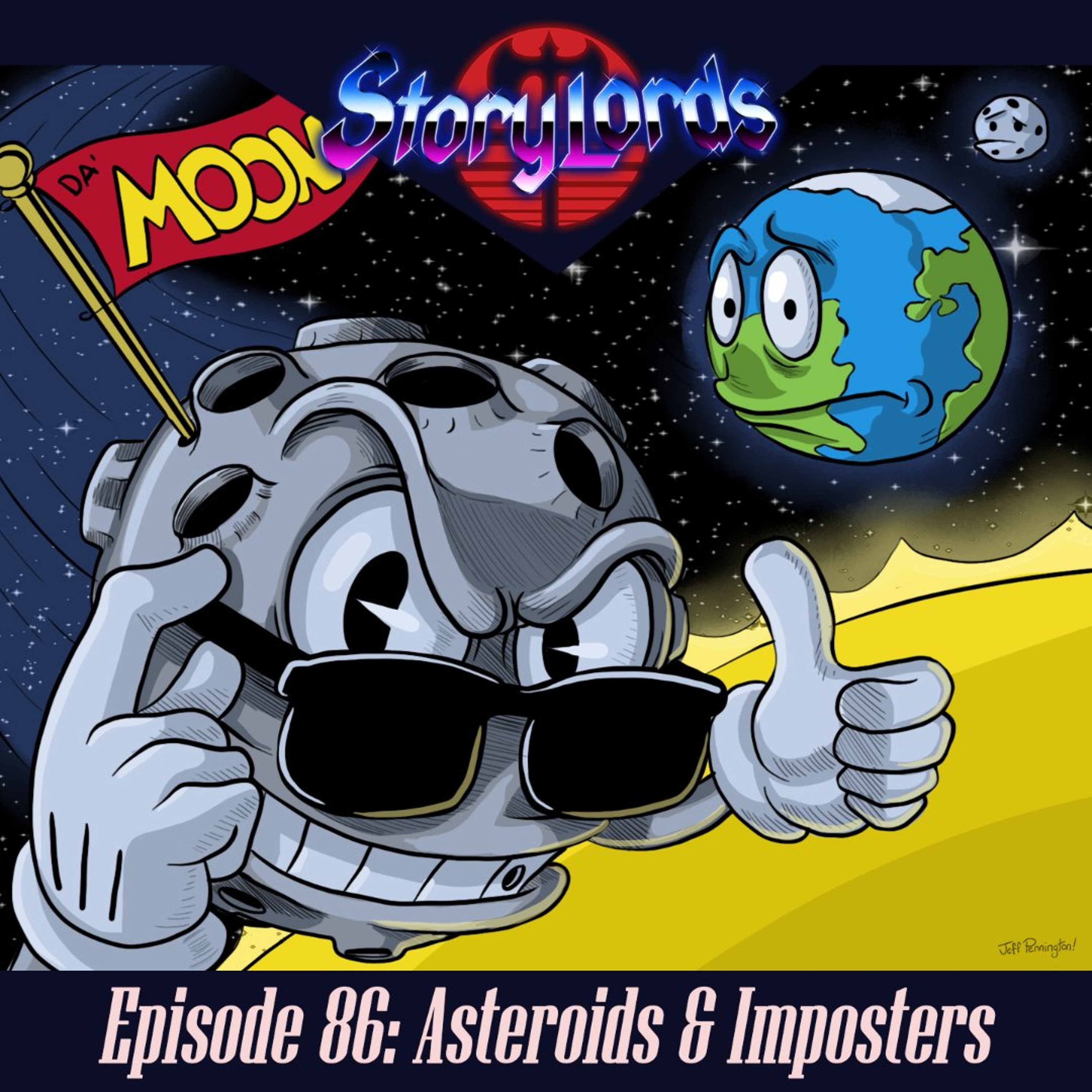 Episode 86: Asteroids & Imposters episode artwork