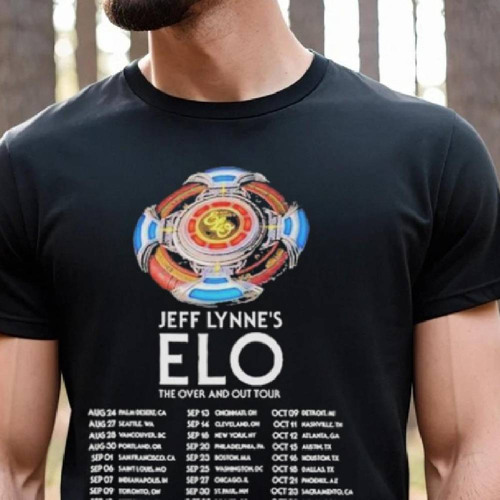 Stream Jeff Lynne’s Elo The Over And Out Tour 2024 Shirt by goduckoo