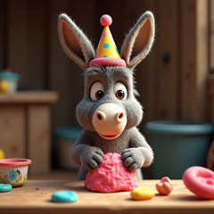 Marshmallow Donkey