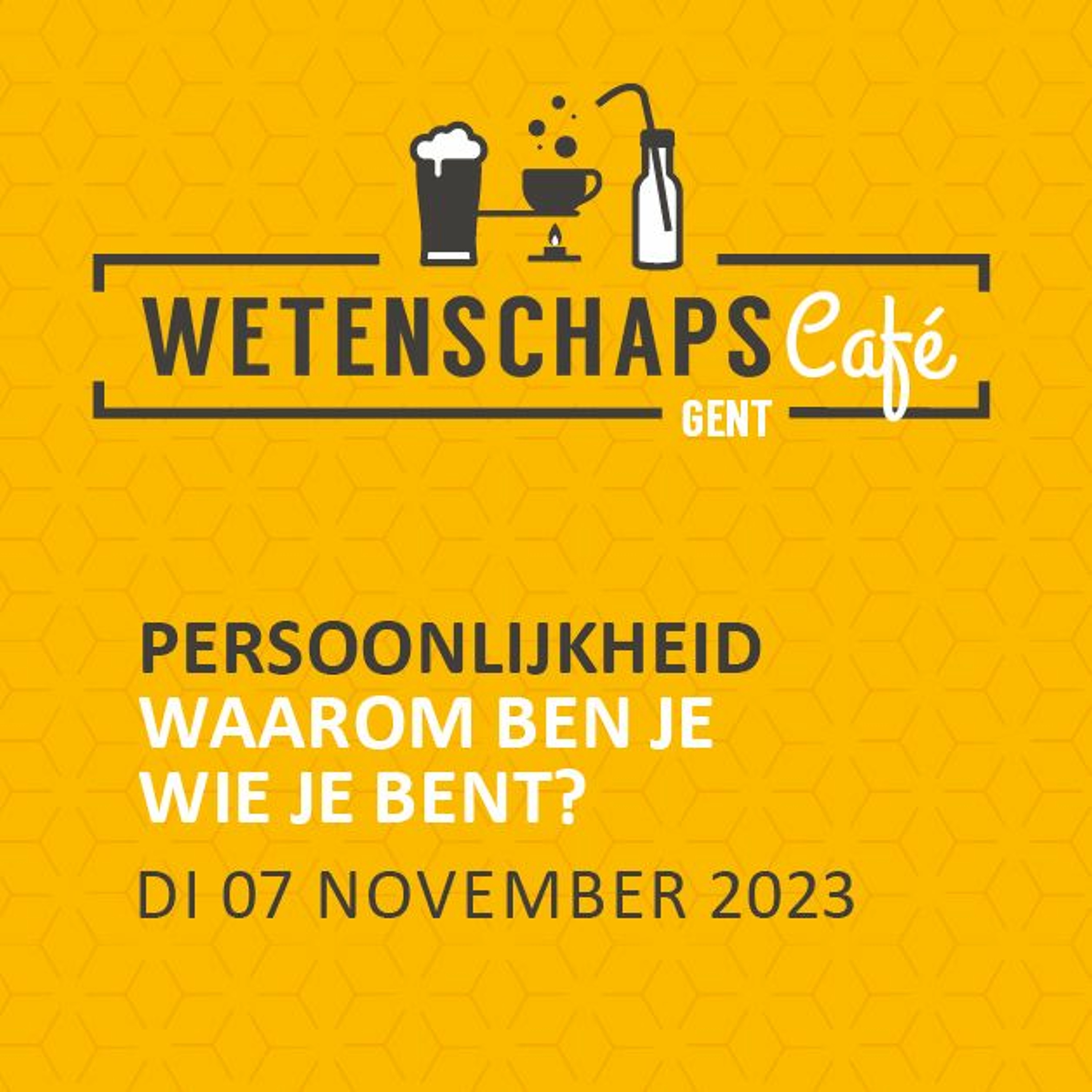 Wetenschapscafé - Persoonlijkheid - 7 november 2023 episode artwork