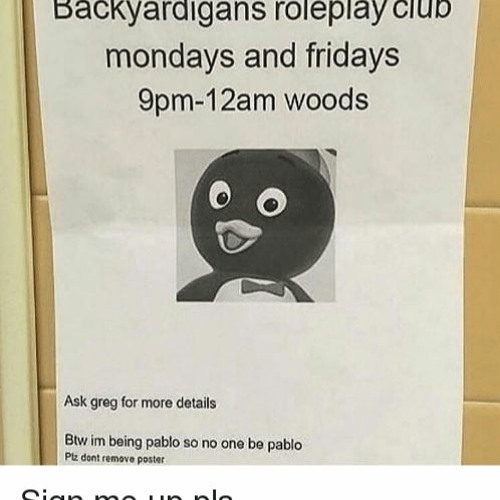 Stream BACKYARDIGANS RP by FILTHY LYNN | Listen online for free on ...