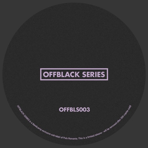 Premiere : Suolo - Sovsem [OFFBLS003]