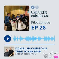 UFiLuren Episode 28: Pilot Episode with Daniel and Ture