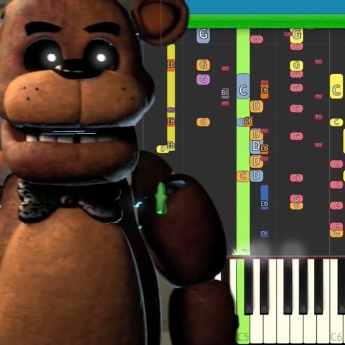 IMPOSSIBLE REMIX - FNAF Song - He's A Scary Bear - Piano Cover - Fandroid - Caleb Hyles