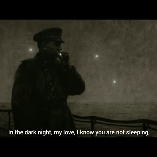 Dark is the Night - Soviet WW2 Song
