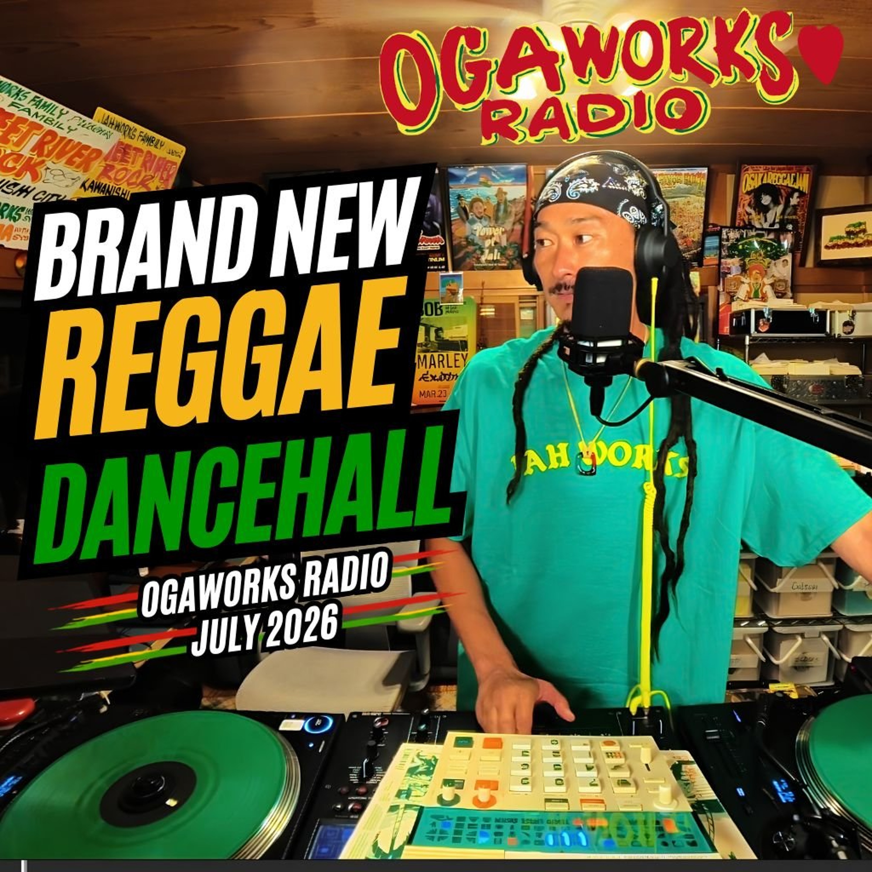 🔥 OGAWORKS RADIO 🔥 BRAND NEW REGGAE & DANCEHALL 🔥 FRESH MIX – JULY 2026