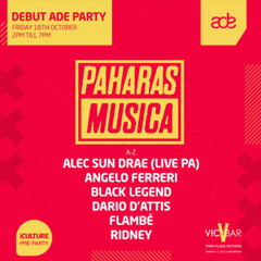 Ridney @ Paharas Musica, ADE 2024, Vic's Bar Amsterdam