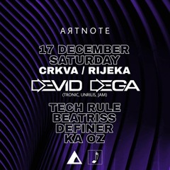 Devid Dega @ Artnote at CRKVA Rijeka (Cro) 17-12-2022 (FREEDOwNLOAD)