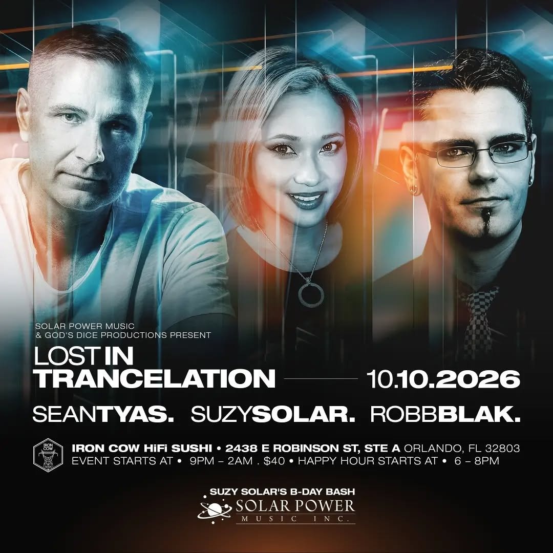 Stream Live at Lost In Trancelation 10Oct2026 by Robb Blak