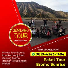 Paket Wisata Bromo Murah Agustus, Hub 0819-4343-1484